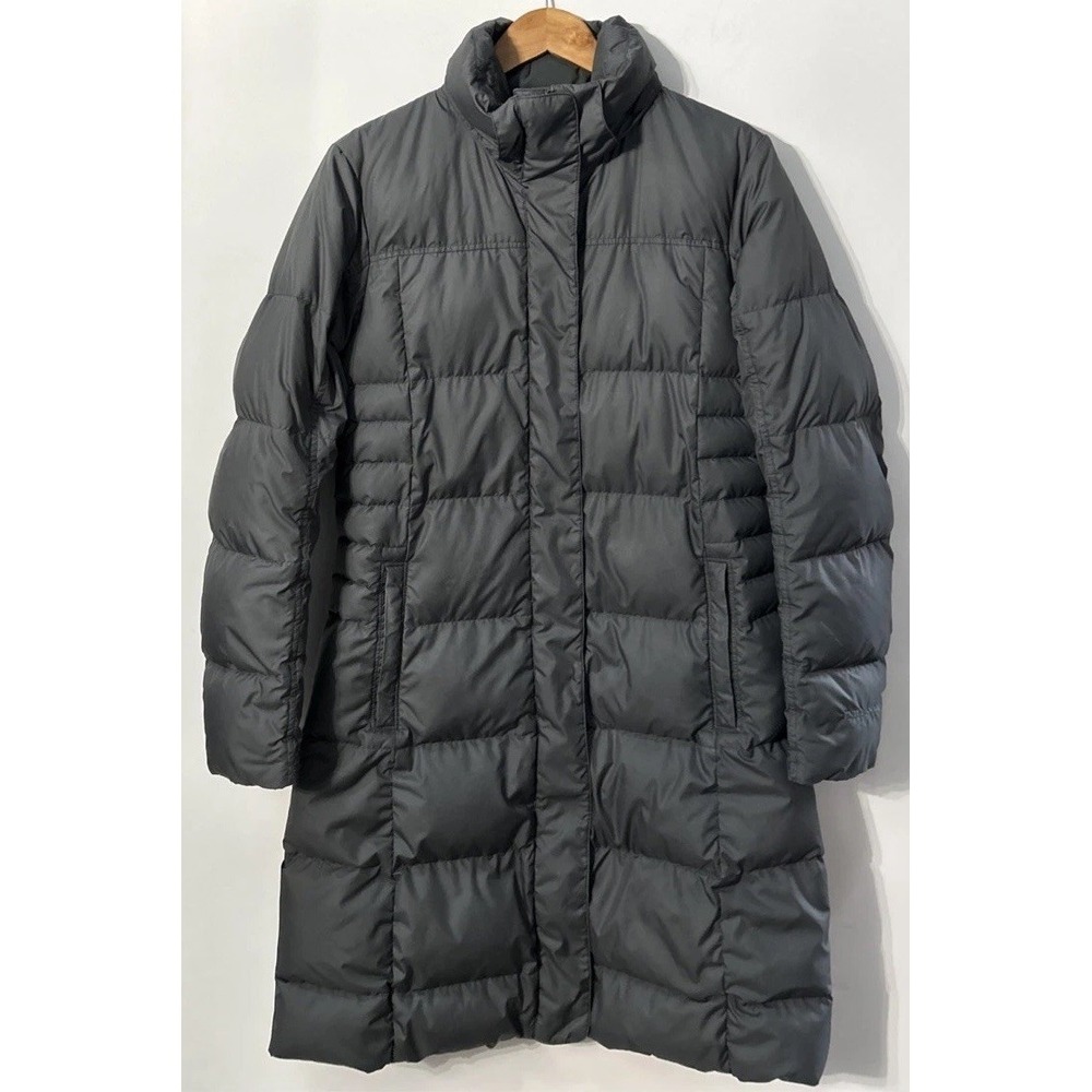 Women's‎ Patagonia Down With It Parka Puffer Long Coat Sz Med  28439 700 Down